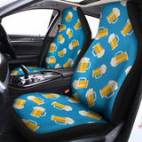 Mug Of Beer Pattern Print Universal Fit Car Seat Covers 102422