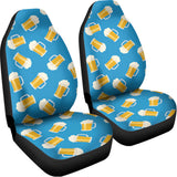 Mug Of Beer Pattern Print Universal Fit Car Seat Covers 102422