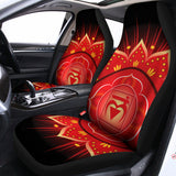 Muladhara Chakra Mandala Print Universal Fit Car Seat Covers 102422