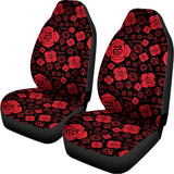 Muladhara Chakra Pattern Print Universal Fit Car Seat Covers 102422