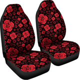 Muladhara Chakra Pattern Print Universal Fit Car Seat Covers 102422