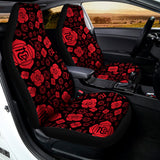 Muladhara Chakra Pattern Print Universal Fit Car Seat Covers 102422