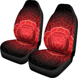 Muladhara Chakra Spiritual Print Universal Fit Car Seat Covers 102422
