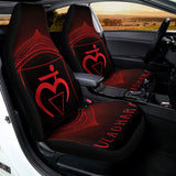 Muladhara Chakra Symbol Print Universal Fit Car Seat Covers 102422