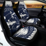 Mystical Lunar Phase Print Universal Fit Car Seat Covers 102422