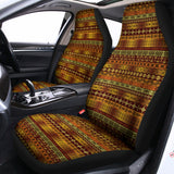 Native African Tribal Pattern Print Universal Fit Car Seat Covers 102422