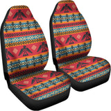 Native American Eagle Pattern Print Universal Fit Car Seat Covers 102422