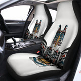 Native American Eagle Totem Print Universal Fit Car Seat Covers 102422
