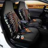 Native American Indian Girl Print Universal Fit Car Seat Covers 102422