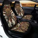 Native American Wolf Spirit Animal Print Universal Fit Car Seat Covers 102422