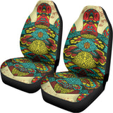 Native Bohemian Sea Turtle Print Universal Fit Car Seat Covers 102422