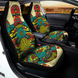 Native Bohemian Sea Turtle Print Universal Fit Car Seat Covers 102422