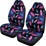 Native Feather Pattern Print Universal Fit Car Seat Covers 102422