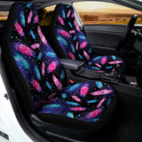 Native Feather Pattern Print Universal Fit Car Seat Covers 102422