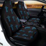 Native Totem Pattern Print Universal Fit Car Seat Covers 102422