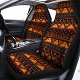 Native Tribal African Pattern Print Universal Fit Car Seat Covers 102422
