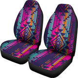 Native Tribal Aztec Pattern Print Universal Fit Car Seat Covers 102422