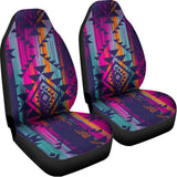 Native Tribal Aztec Pattern Print Universal Fit Car Seat Covers 102422