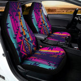 Native Tribal Aztec Pattern Print Universal Fit Car Seat Covers 102422