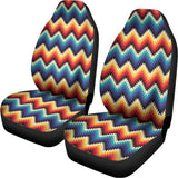 Native Tribal Inspired Pattern Print Universal Fit Car Seat Covers 102422