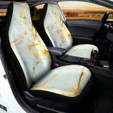 Natural Gold Marble Print Universal Fit Car Seat Covers 102422