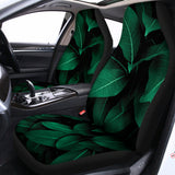 Natural Green Leaf Print Universal Fit Car Seat Covers 102422