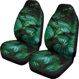Natural Tropical Leaf Print Universal Fit Car Seat Covers 102422