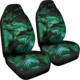 Natural Tropical Leaf Print Universal Fit Car Seat Covers 102422