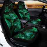 Natural Tropical Leaf Print Universal Fit Car Seat Covers 102422