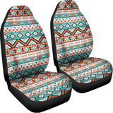 Navajo Geometric Pattern Print Universal Fit Car Seat Covers 102422