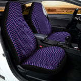 Navy And Pink Zigzag Pattern Print Universal Fit Car Seat Covers 102422