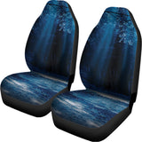 Night Forest And Moonlight Print Universal Fit Car Seat Covers 102422