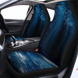 Night Forest And Moonlight Print Universal Fit Car Seat Covers 102422