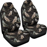 Night Owl Pattern Print Universal Fit Car Seat Covers 102422