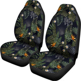 Night Tropical Hawaii Pattern Print Universal Fit Car Seat Covers 102422