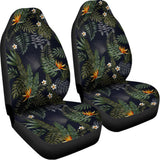 Night Tropical Hawaii Pattern Print Universal Fit Car Seat Covers 102422