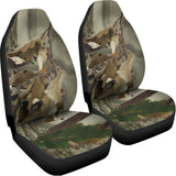 Oak Tree Hunting Camouflage Print Universal Fit Car Seat Covers 102422