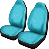 Ocean Bubble Pattern Print Universal Fit Car Seat Covers 102422
