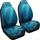 Ocean Underwater Print Universal Fit Car Seat Covers 102422