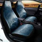 Ocean Wave Print Universal Fit Car Seat Covers 102422
