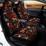 Old School Tattoo Print Universal Fit Car Seat Covers 102422