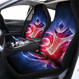 Om Sign Print Universal Fit Car Seat Covers 102422
