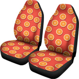 Orange Slices Pattern Print Universal Fit Car Seat Covers 102422