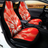 Orange Tie Dye Print Universal Fit Car Seat Covers 102422
