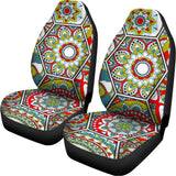 Oriental Mandala Bohemian Pattern Print Universal Fit Car Seat Covers 102422