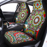 Oriental Mandala Bohemian Pattern Print Universal Fit Car Seat Covers 102422