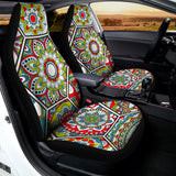 Oriental Mandala Bohemian Pattern Print Universal Fit Car Seat Covers 102422