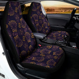 Ornament Tiki Mask Pattern Print Universal Fit Car Seat Covers 102422