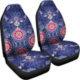 Ornamental Paisley Mandala Print Universal Fit Car Seat Covers 102422