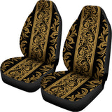 Ornamental Western Damask Print Universal Fit Car Seat Covers 102422